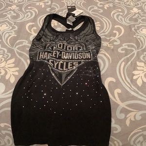 Sequined Harley Tank